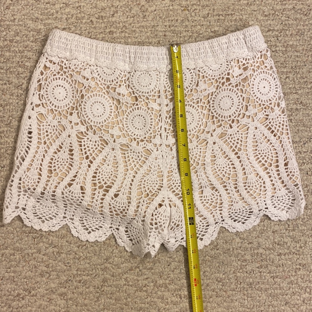 Anthropologie mermaid crochet shorts - Picture 8 of 8